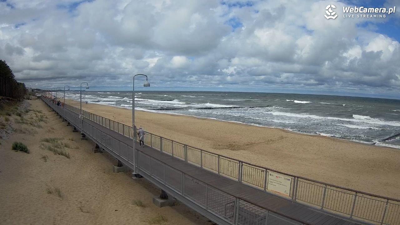MIELNO - widok na promenadę NOWOŚĆ - 23 lipiec 2026, 11:34