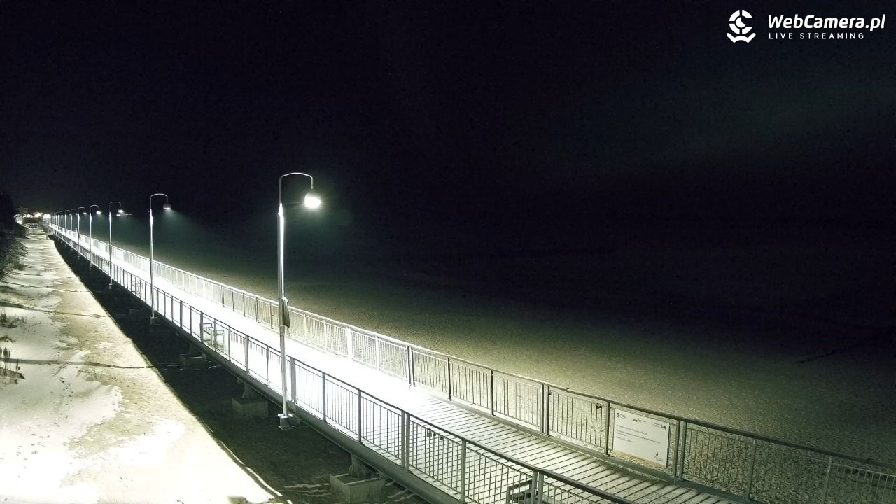 MIELNO - widok na promenadę NOWOŚĆ - 19 styczeń 2026, 22:13
