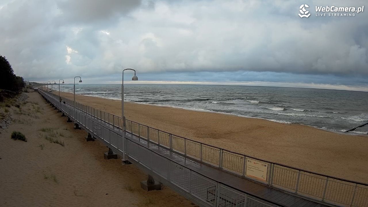 MIELNO - widok na promenadę NOWOŚĆ - 23 lipiec 2026, 05:35