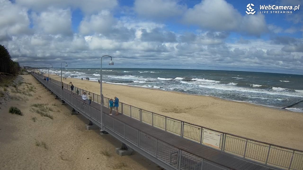 MIELNO - widok na promenadę NOWOŚĆ - 23 lipiec 2026, 12:07