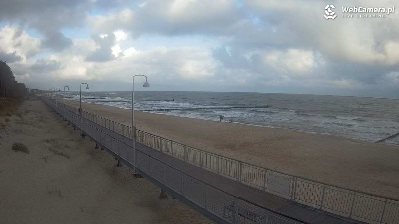 MIELNO - widok na promenadę NOWOŚĆ - 22 lipiec 2026, 06:46
