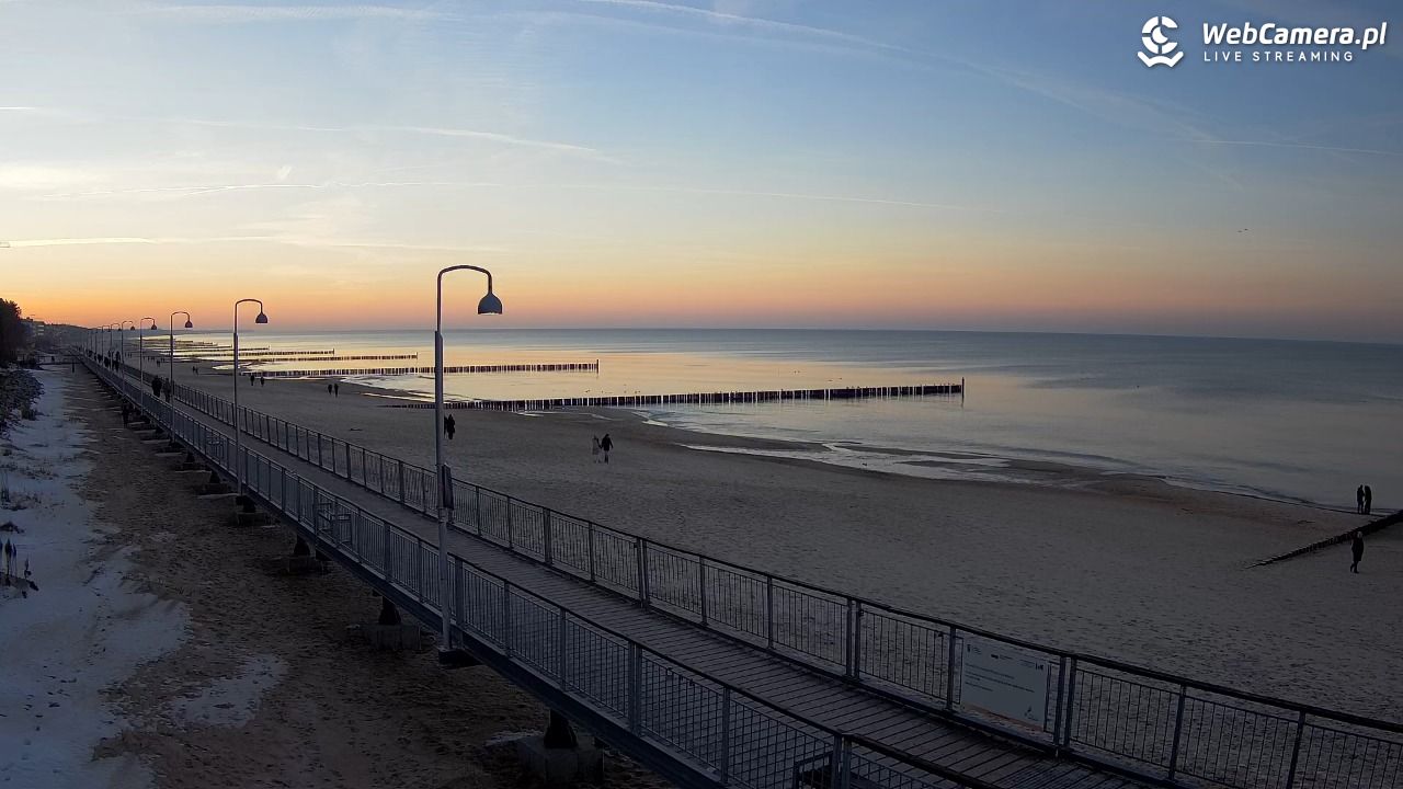MIELNO - widok na promenadę NOWOŚĆ - 18 styczeń 2026, 16:00