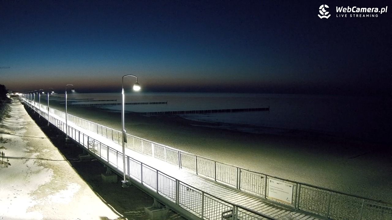 MIELNO - widok na promenadę NOWOŚĆ - 20 styczeń 2026, 17:26