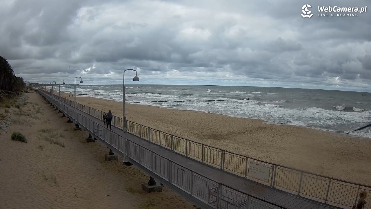 MIELNO - widok na promenadę NOWOŚĆ - 23 lipiec 2026, 10:55