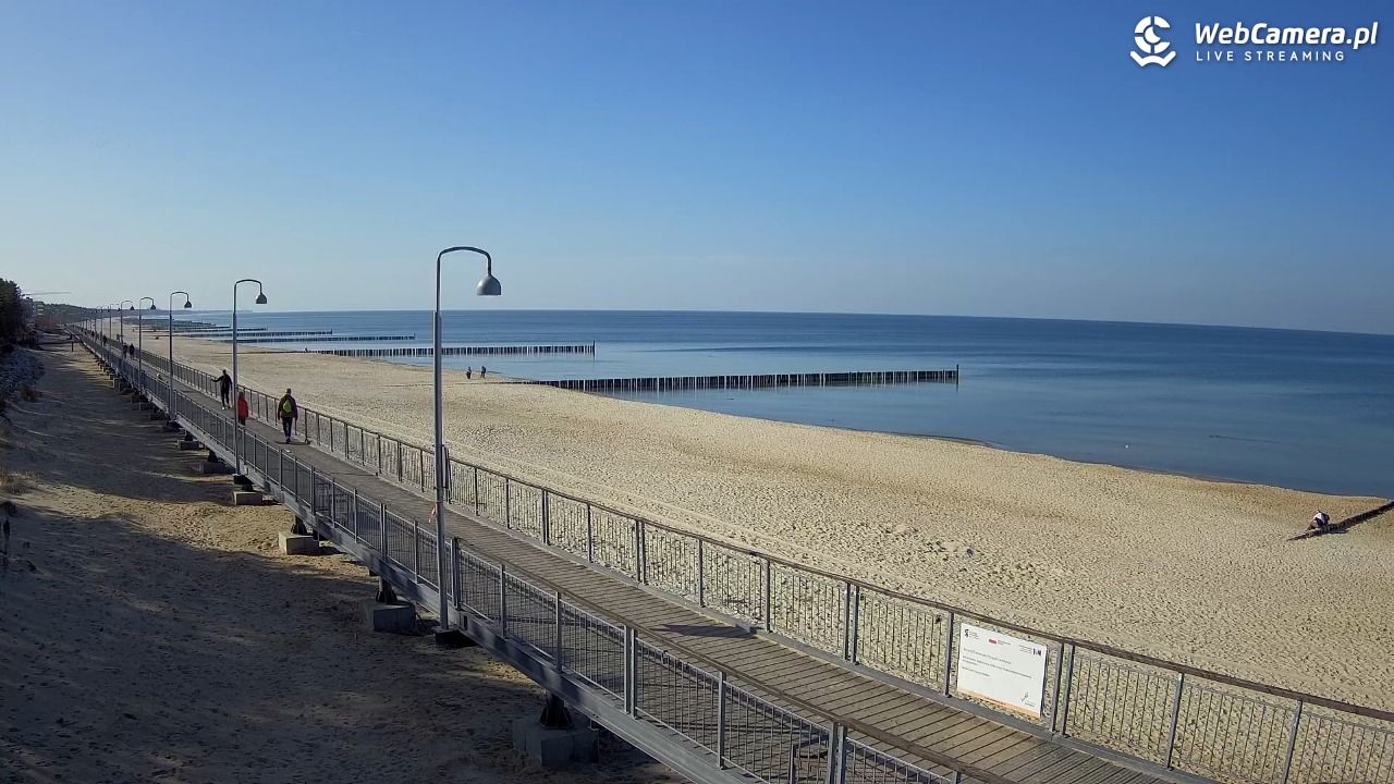 MIELNO - widok na promenadę NOWOŚĆ - 09 marzec 2026, 13:17