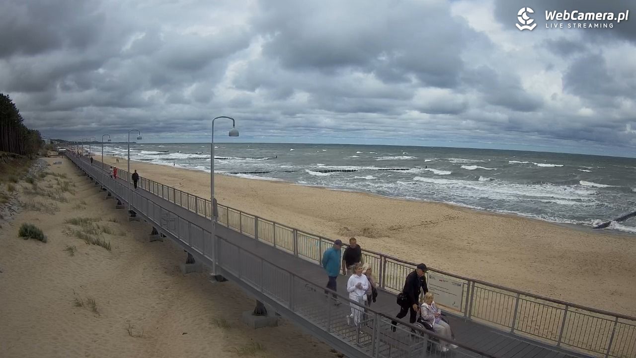 MIELNO - widok na promenadę NOWOŚĆ - 23 lipiec 2026, 13:07