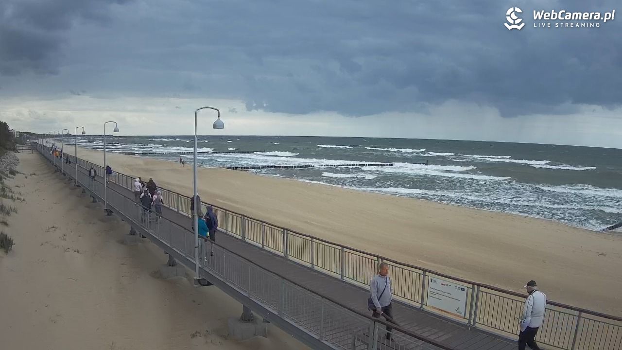 MIELNO - widok na promenadę NOWOŚĆ - 24 czerwiec 2025, 13:48