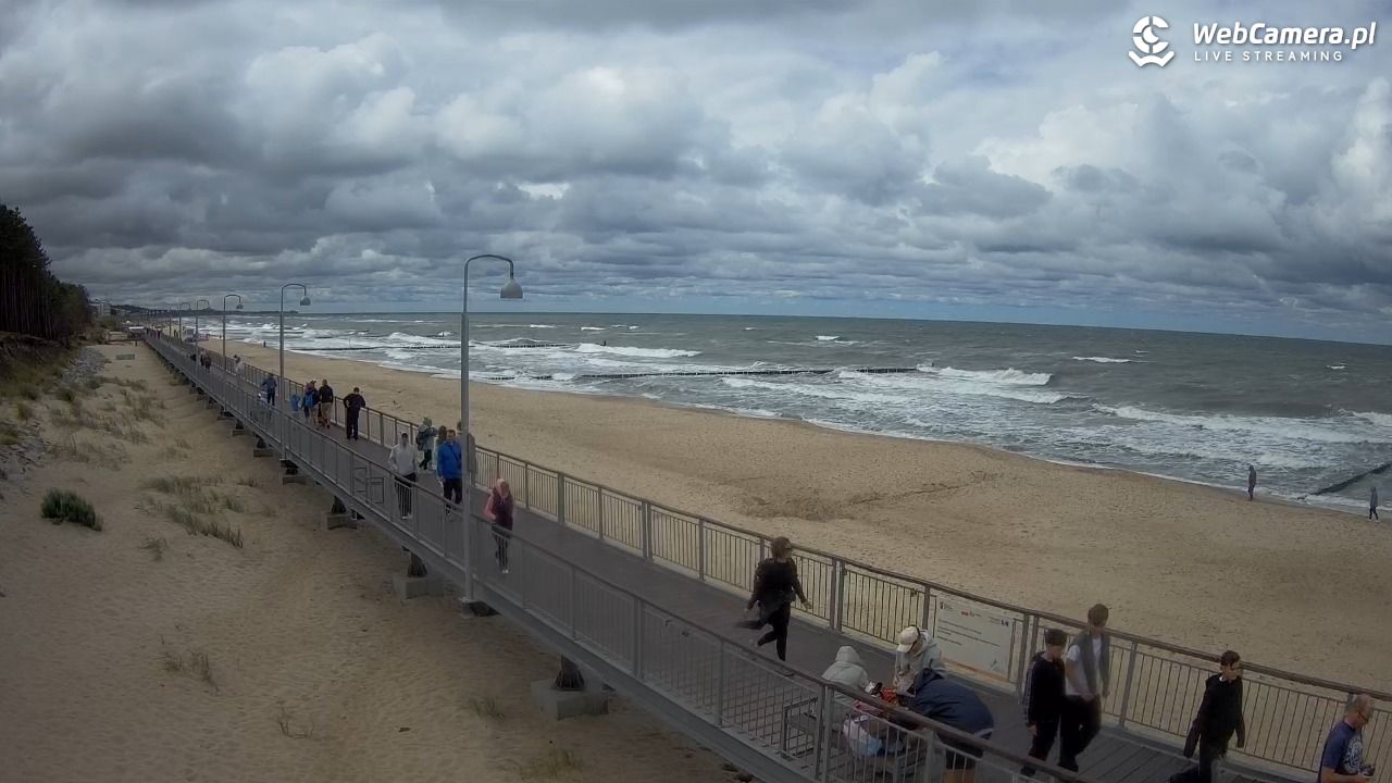 MIELNO - widok na promenadę NOWOŚĆ - 23 lipiec 2026, 13:39