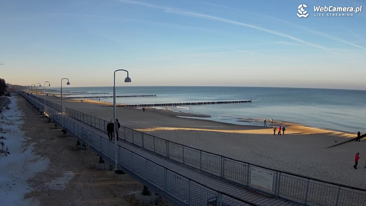 MIELNO - widok na promenadę NOWOŚĆ - 18 styczeń 2026, 11:42