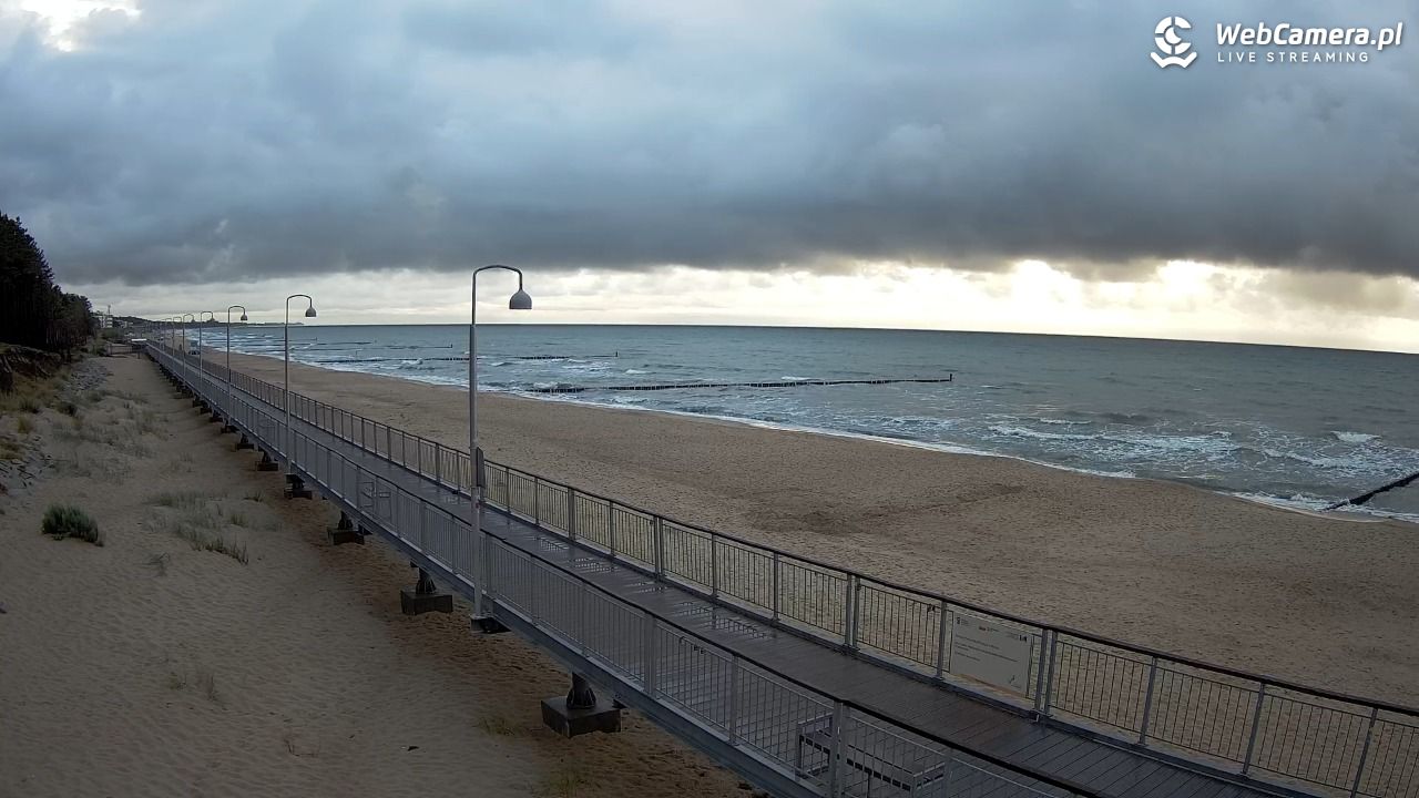 MIELNO - widok na promenadę NOWOŚĆ - 23 lipiec 2026, 06:05