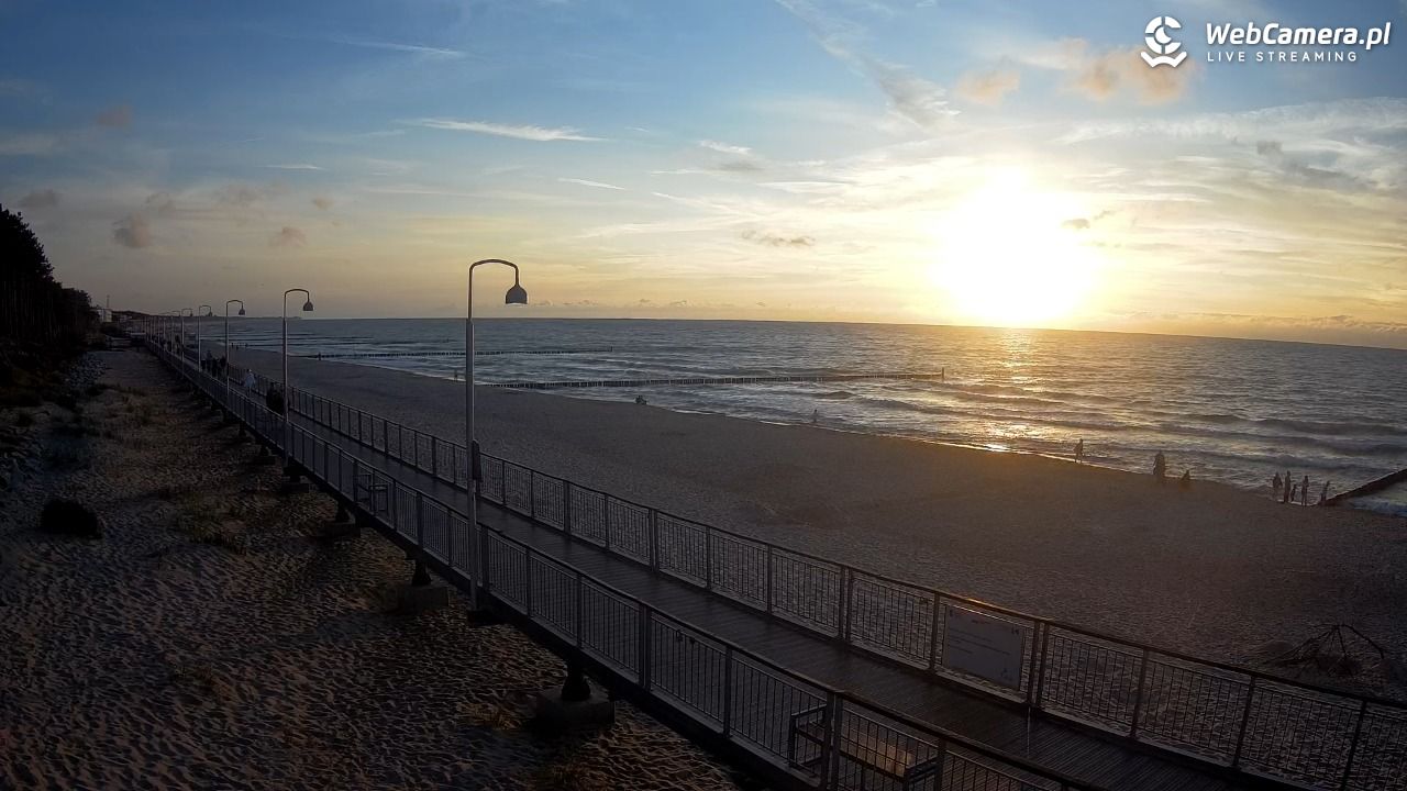 MIELNO - widok na promenadę NOWOŚĆ - 24 lipiec 2026, 20:39