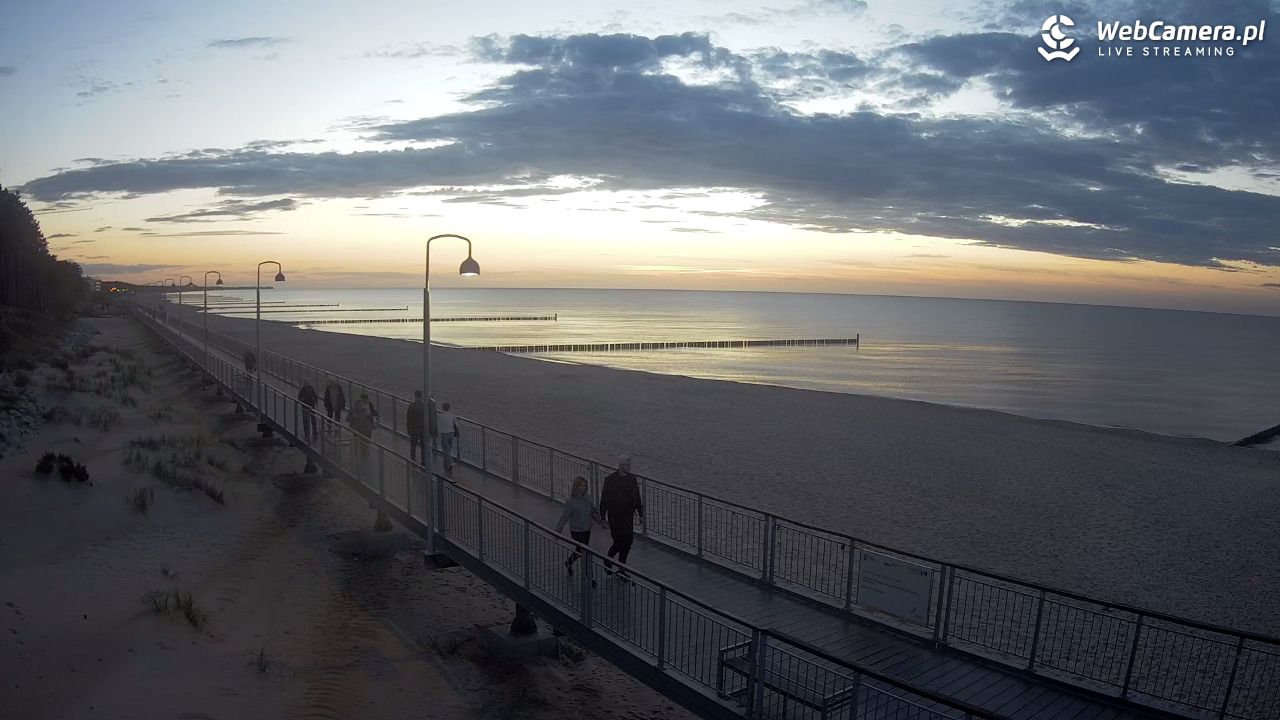 MIELNO - widok na promenadę NOWOŚĆ - 07 wresień 2026, 19:45