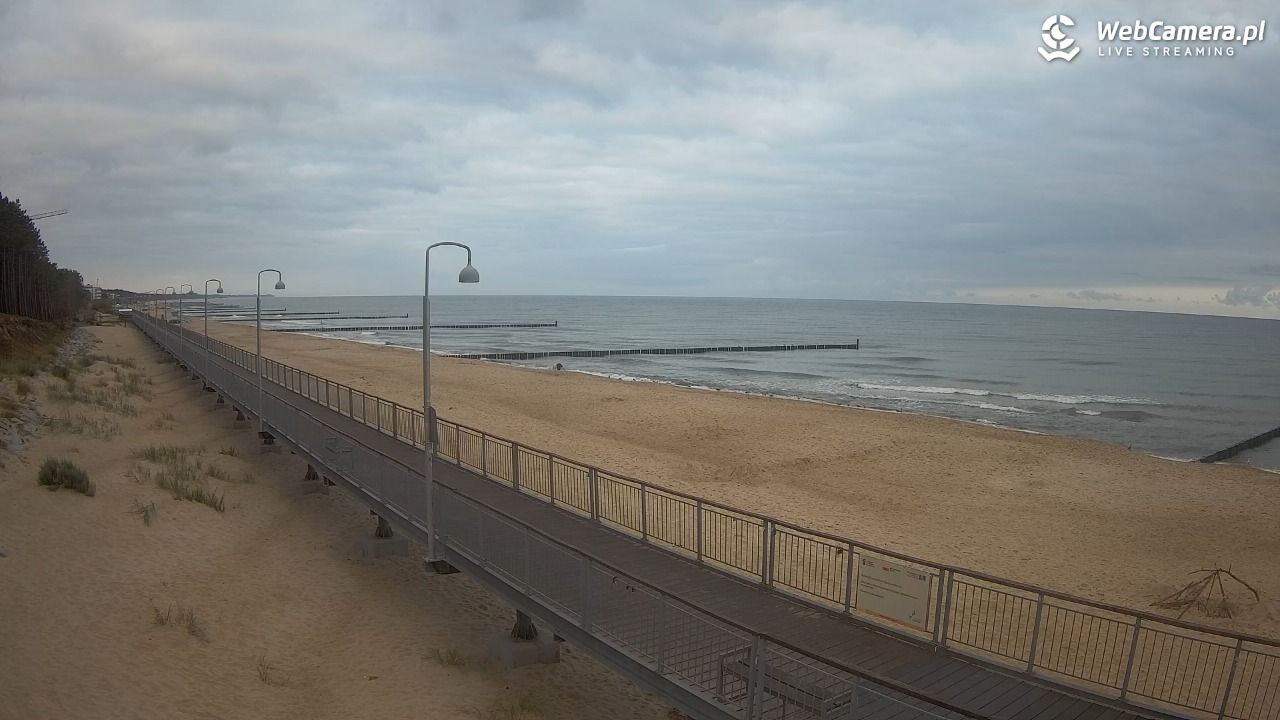 MIELNO - widok na promenadę NOWOŚĆ - 25 lipiec 2026, 06:05