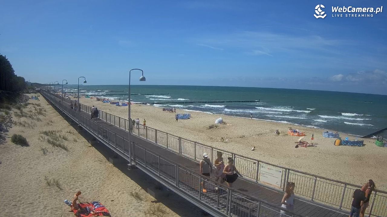 MIELNO - widok na promenadę NOWOŚĆ - 24 lipiec 2026, 14:05
