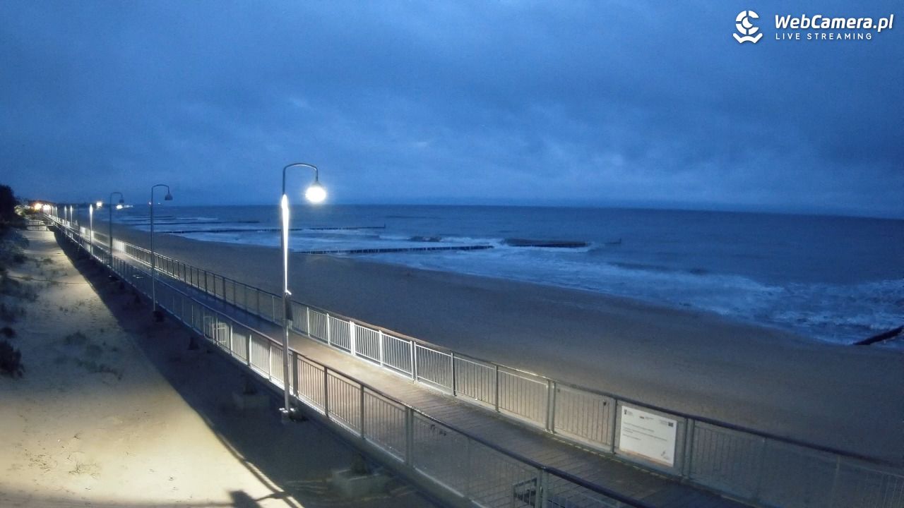 MIELNO - widok na promenadę NOWOŚĆ - 16 październik 2025, 06:50