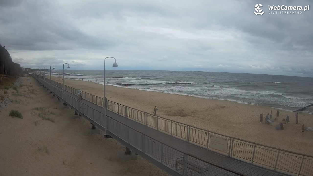 MIELNO - widok na promenadę NOWOŚĆ - 22 lipiec 2026, 13:21