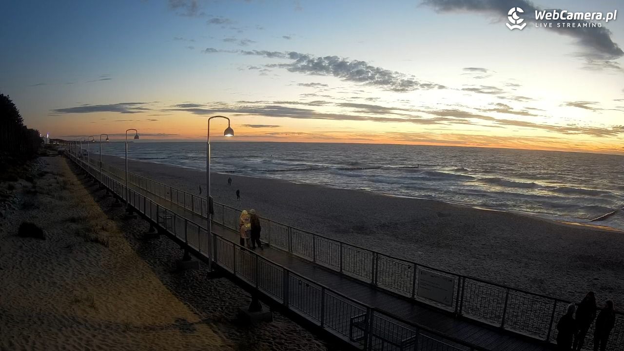 MIELNO - widok na promenadę NOWOŚĆ - 23 lipiec 2026, 21:41