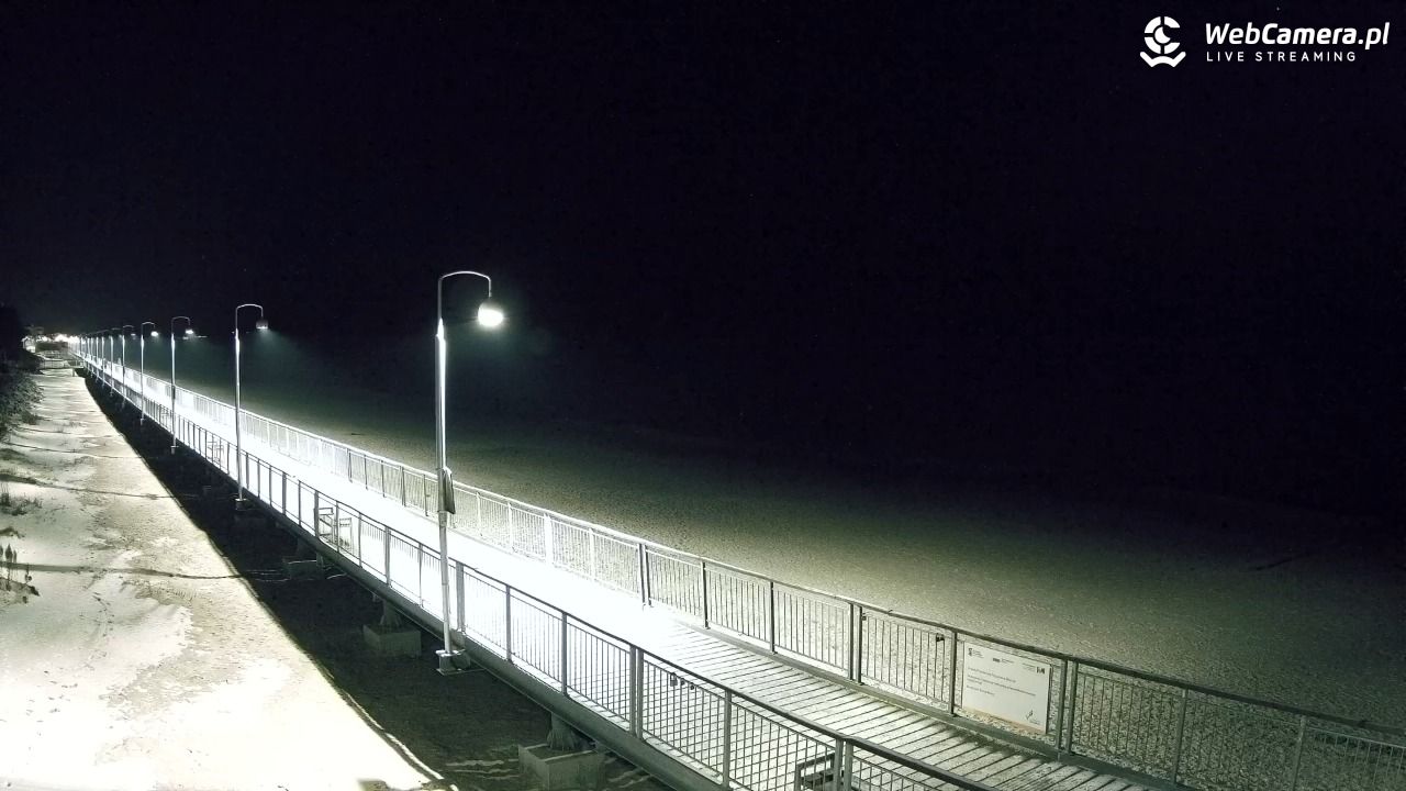 MIELNO - widok na promenadę NOWOŚĆ - 20 styczeń 2026, 18:28