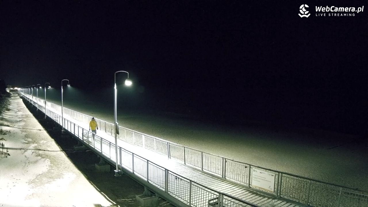 MIELNO - widok na promenadę NOWOŚĆ - 20 styczeń 2026, 18:16