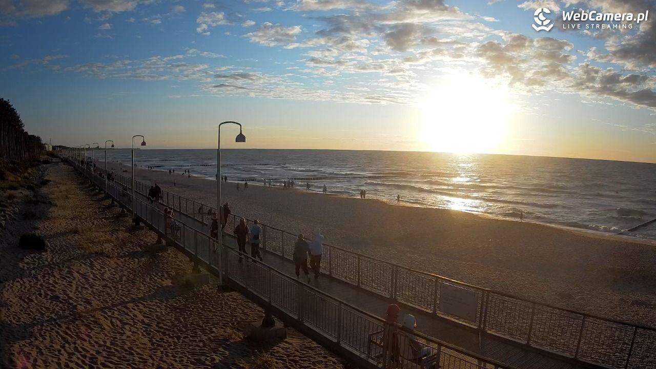 MIELNO - widok na promenadę NOWOŚĆ - 23 lipiec 2026, 20:32