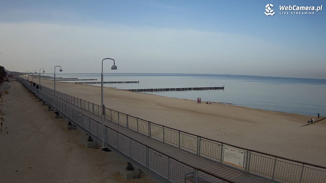 MIELNO - widok na promenadę NOWOŚĆ - 08 marzec 2026, 10:37