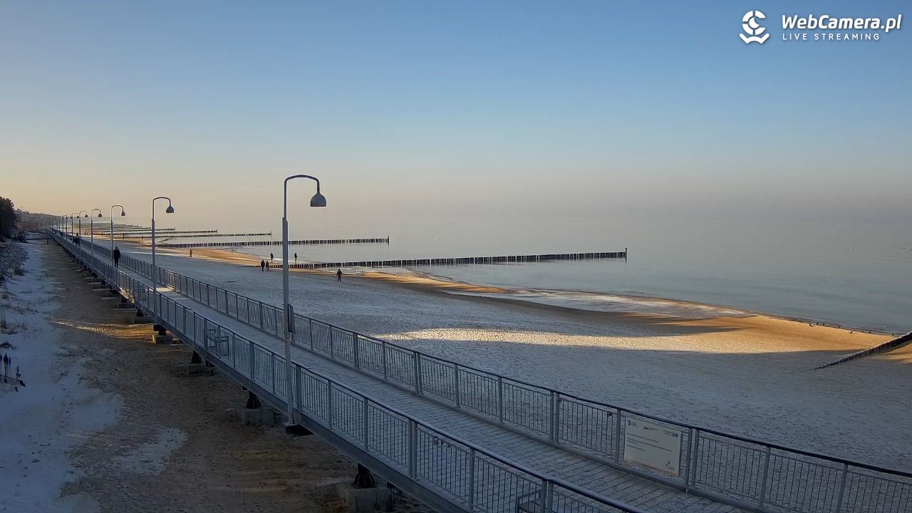 MIELNO - widok na promenadę NOWOŚĆ - 21 styczeń 2026, 12:10