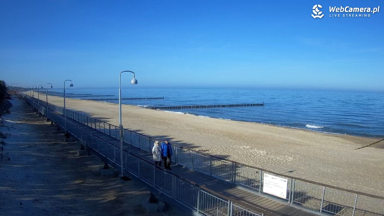 MIELNO - widok na promenadę NOWOŚĆ - 05 marzec 2026, 10:25