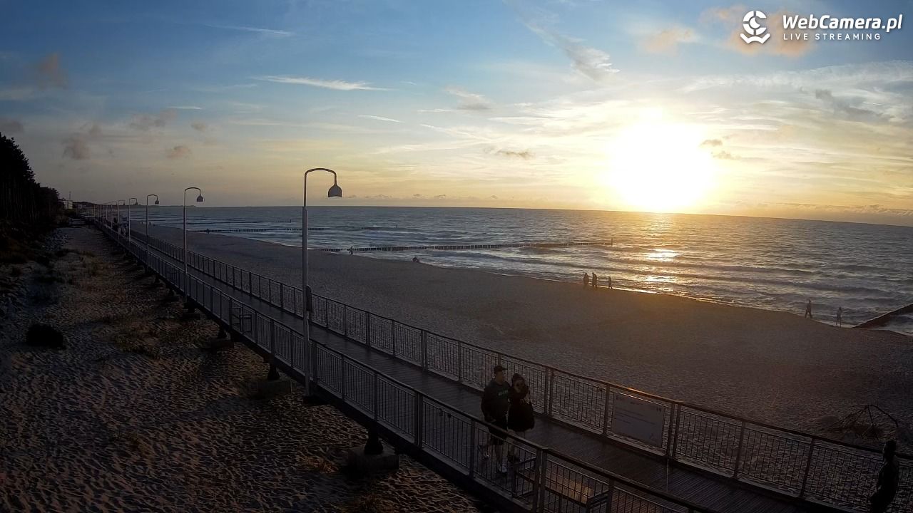 MIELNO - widok na promenadę NOWOŚĆ - 24 lipiec 2026, 20:39