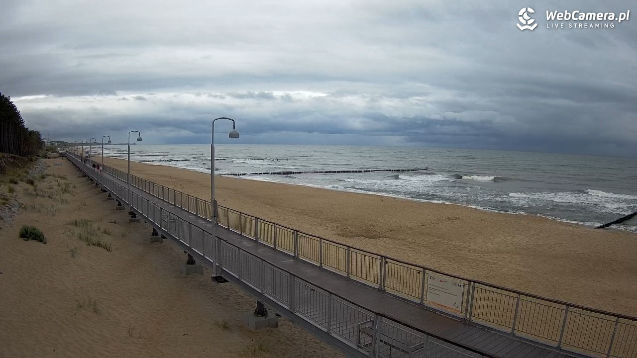 MIELNO - widok na promenadę NOWOŚĆ - 22 lipiec 2026, 15:46