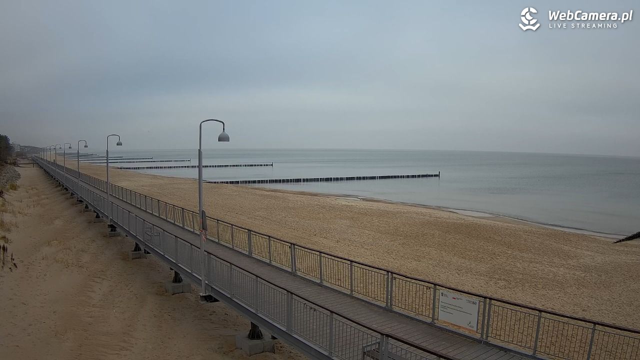 MIELNO - widok na promenadę NOWOŚĆ - 04 grudzień 2025, 10:02
