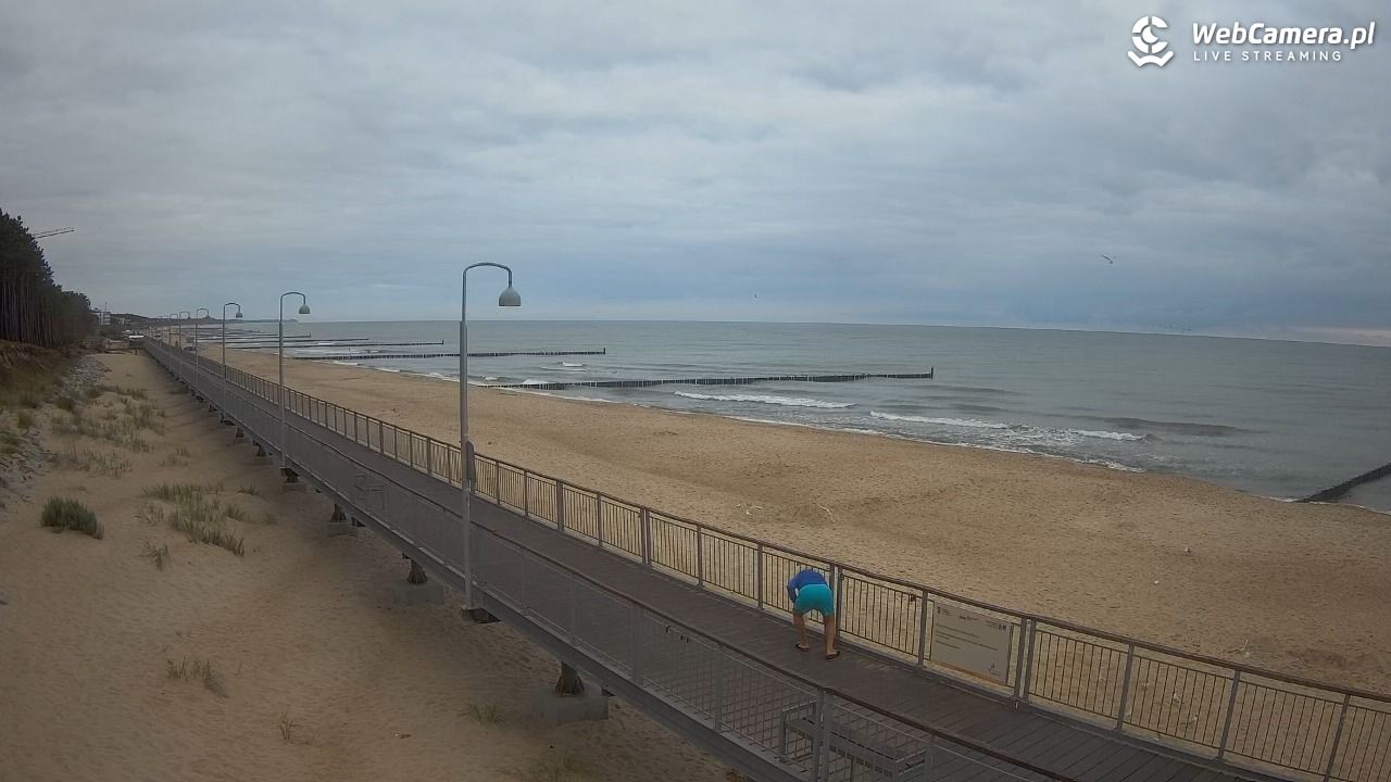 MIELNO - widok na promenadę NOWOŚĆ - 25 lipiec 2026, 06:28