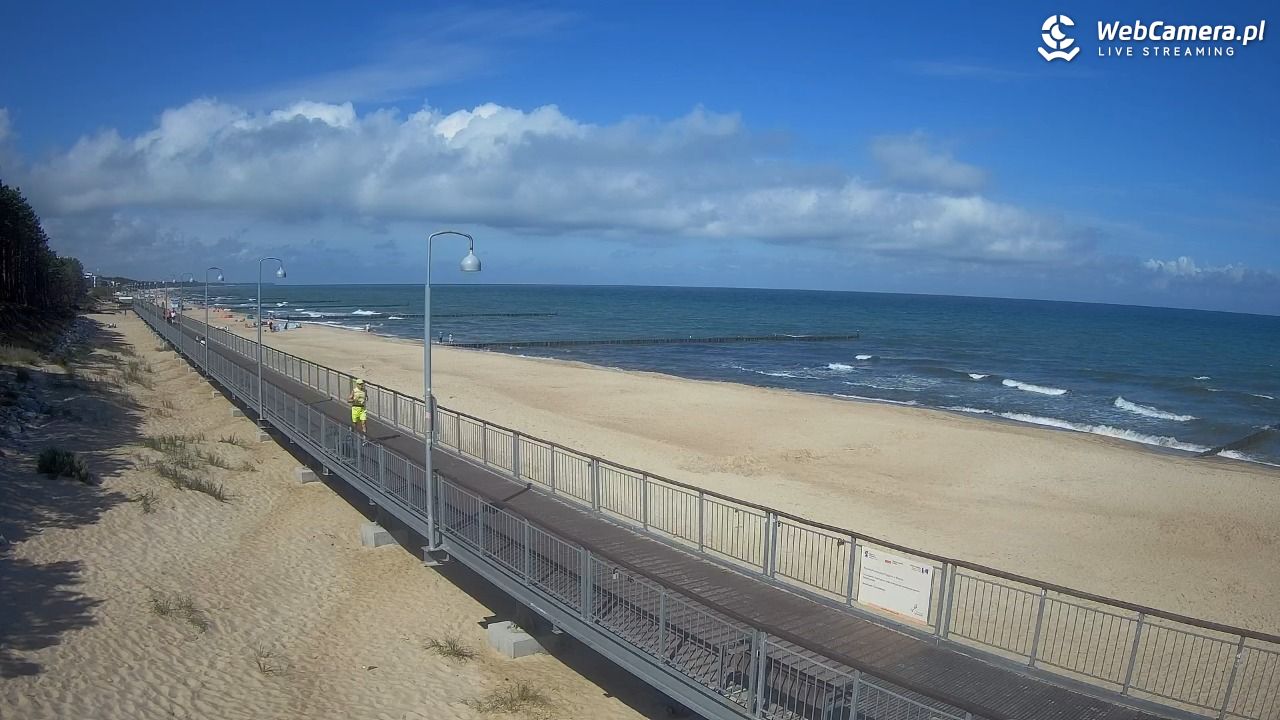 MIELNO - widok na promenadę NOWOŚĆ - 24 lipiec 2026, 10:12