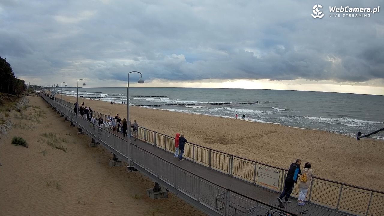 MIELNO - widok na promenadę NOWOŚĆ - 22 lipiec 2026, 19:48