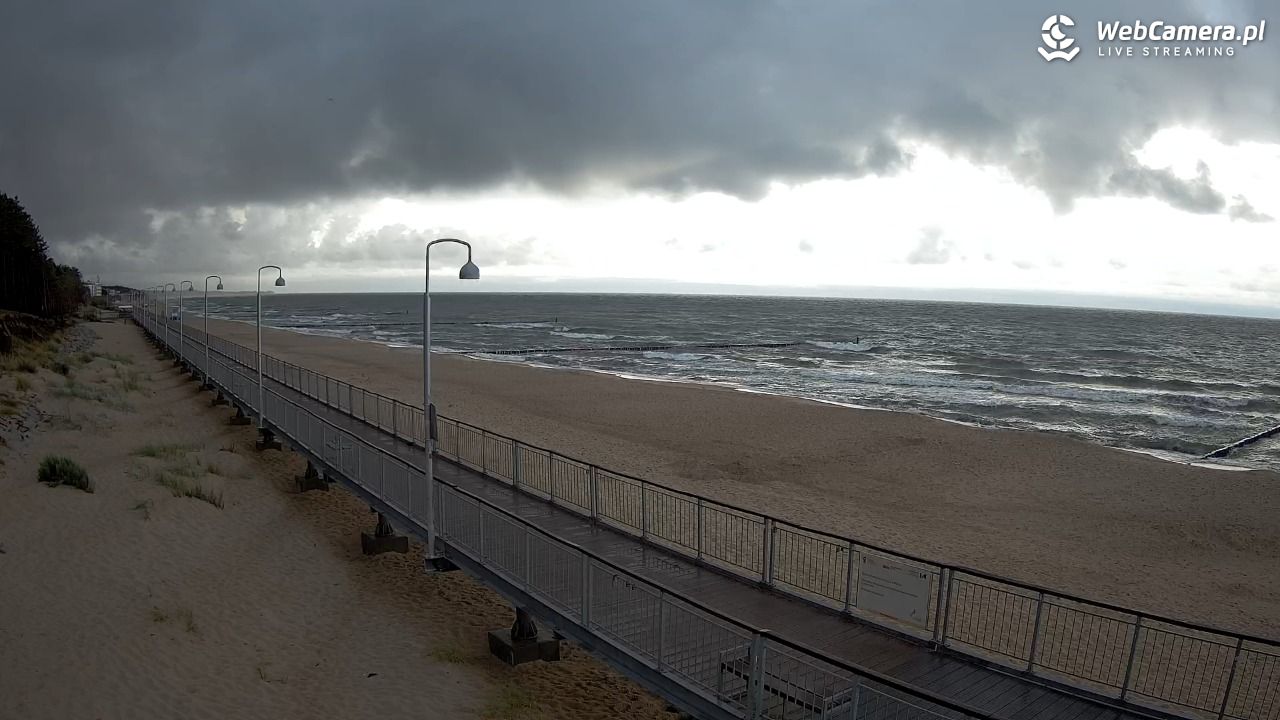 MIELNO - widok na promenadę NOWOŚĆ - 23 lipiec 2026, 06:20