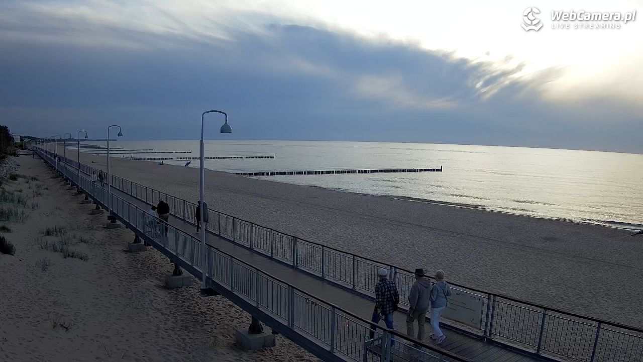MIELNO - widok na promenadę NOWOŚĆ - 08 czerwiec 2026, 20:23