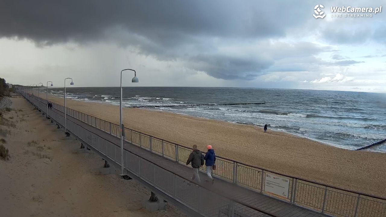 MIELNO - widok na promenadę NOWOŚĆ - 17 październik 2025, 10:56
