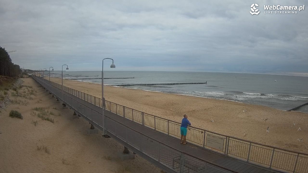MIELNO - widok na promenadę NOWOŚĆ - 25 lipiec 2026, 06:28