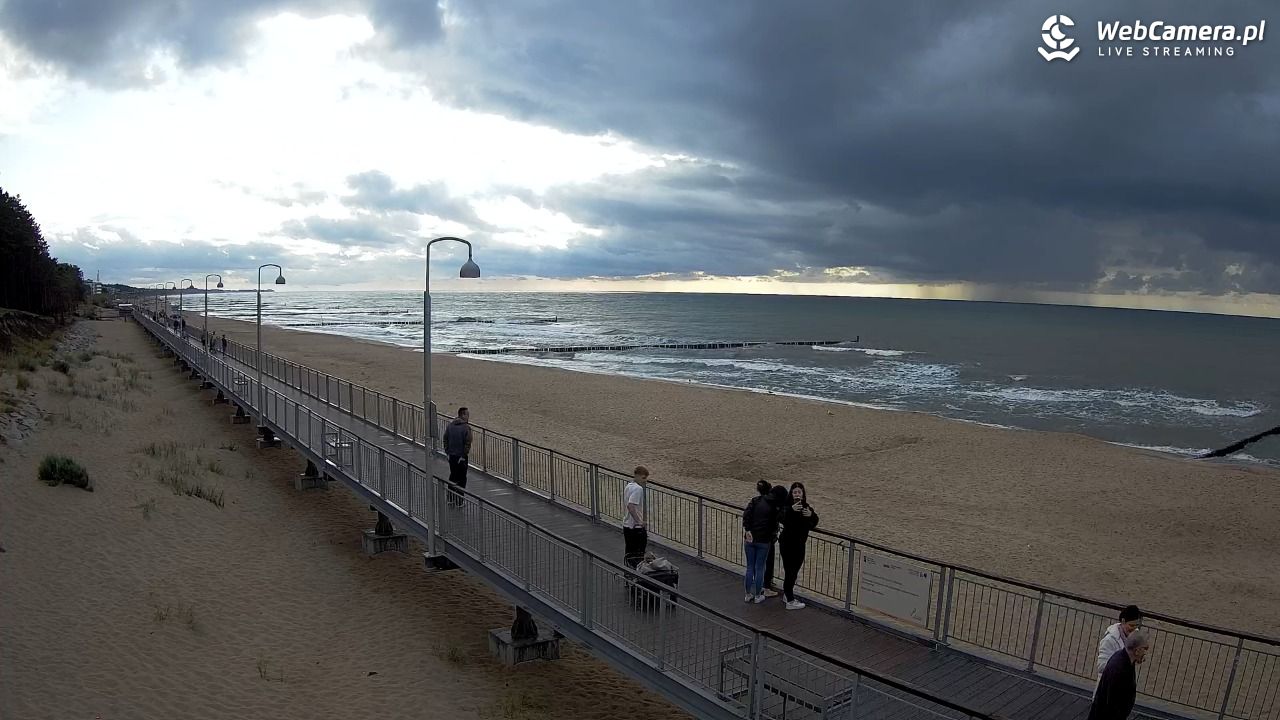 MIELNO - widok na promenadę NOWOŚĆ - 22 lipiec 2026, 18:59