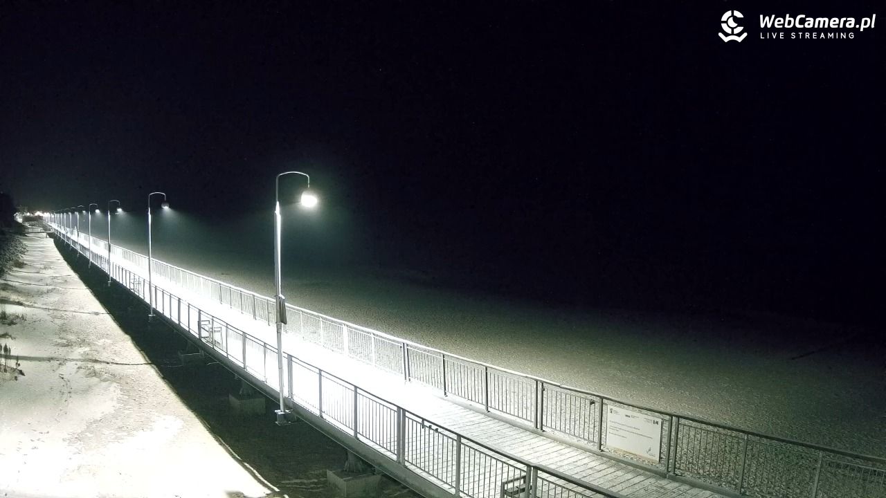 MIELNO - widok na promenadę NOWOŚĆ - 21 styczeń 2026, 19:33