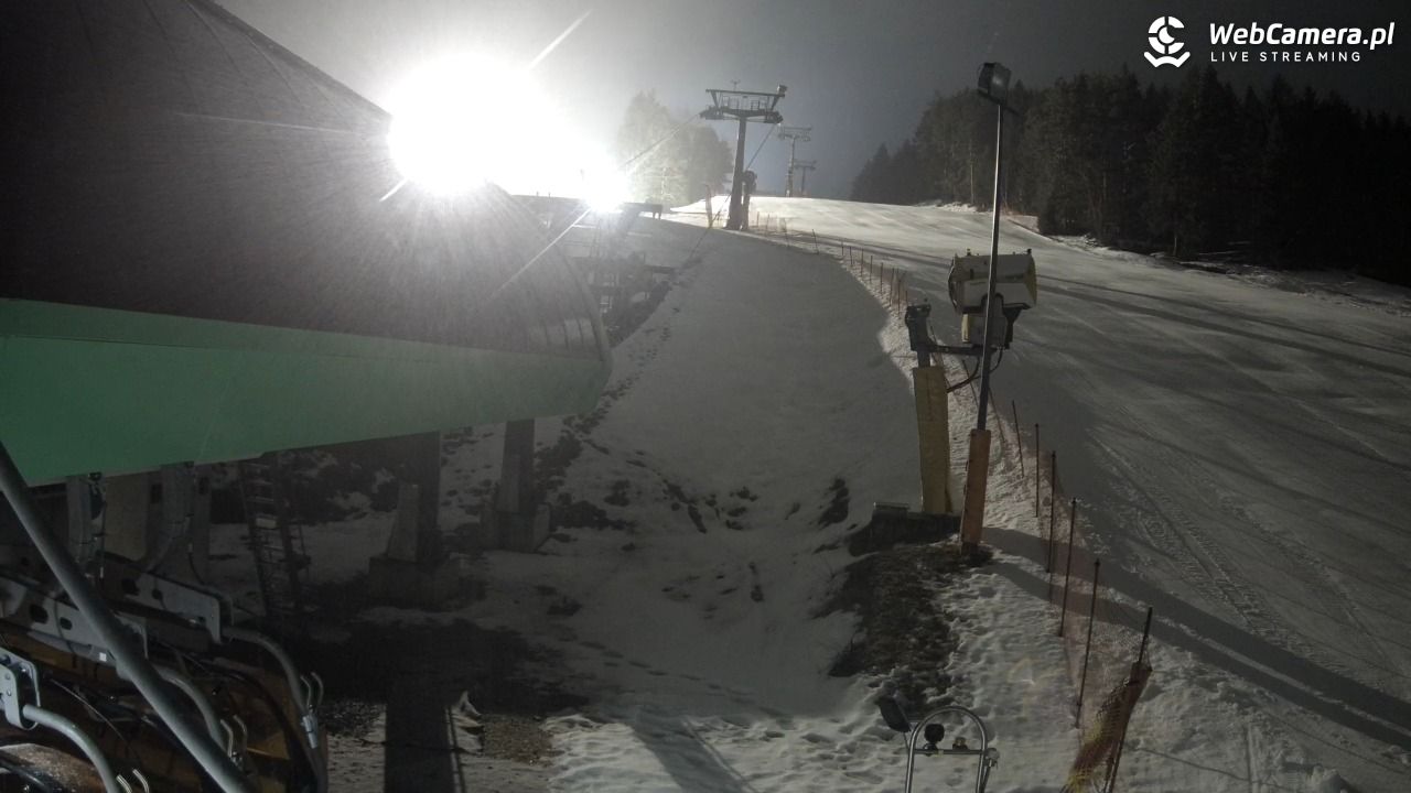 Słotwiny Arena - kolej krzesełkowa SŁOTWINKA - 14 luty 2026, 21:44