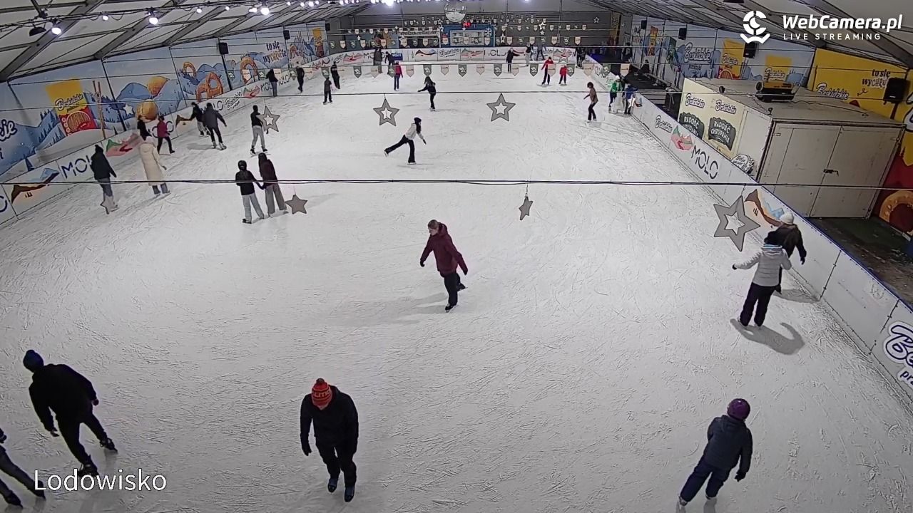 Molo Resort w Osieku - widok na basen kąpielowy - 09 luty 2026, 19:43