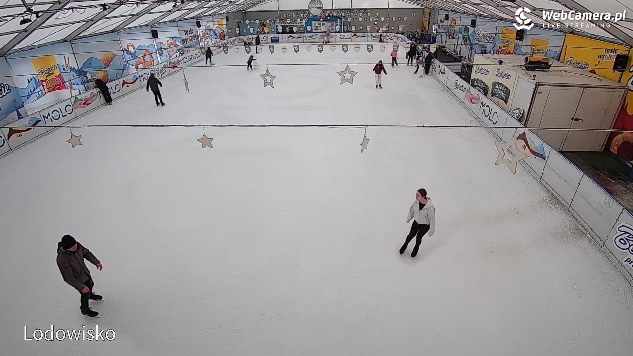 Molo Resort w Osieku - widok na basen kąpielowy - 10 luty 2026, 15:59