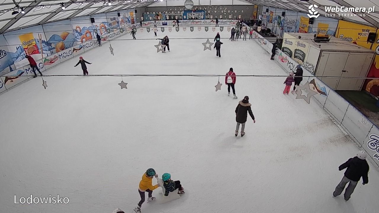 Molo Resort w Osieku - widok na basen kąpielowy - 13 luty 2026, 11:46