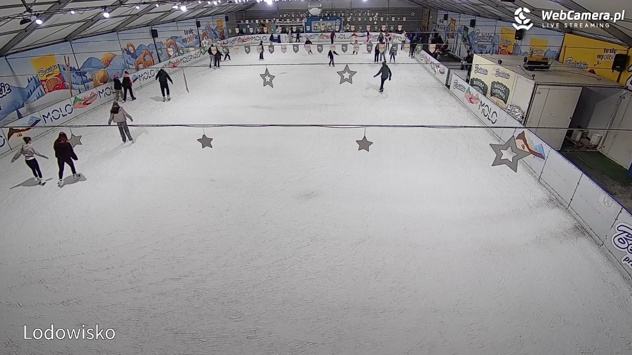 Molo Resort w Osieku - widok na basen kąpielowy - 12 luty 2026, 18:50