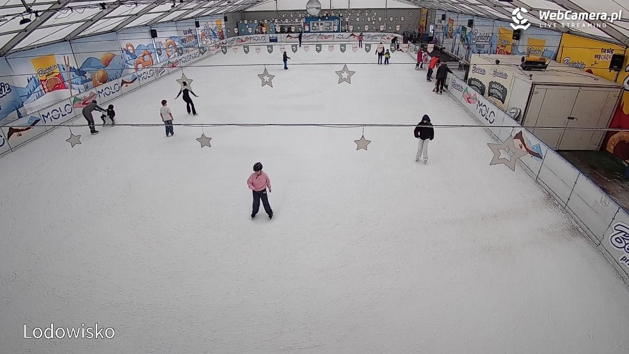 Molo Resort w Osieku - widok na basen kąpielowy - 10 luty 2026, 12:30