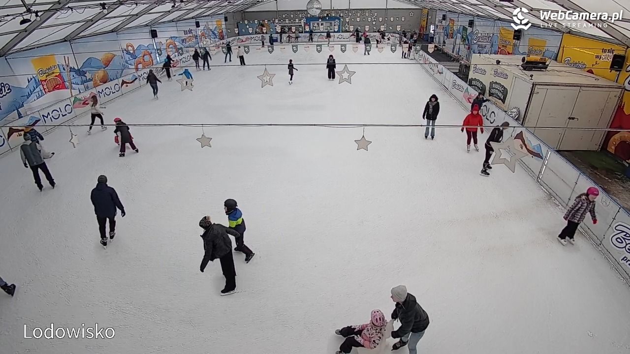 Molo Resort w Osieku - widok na basen kąpielowy - 10 luty 2026, 11:22