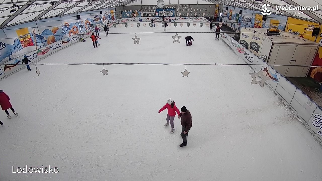 Molo Resort w Osieku - widok na basen kąpielowy - 10 luty 2026, 12:23