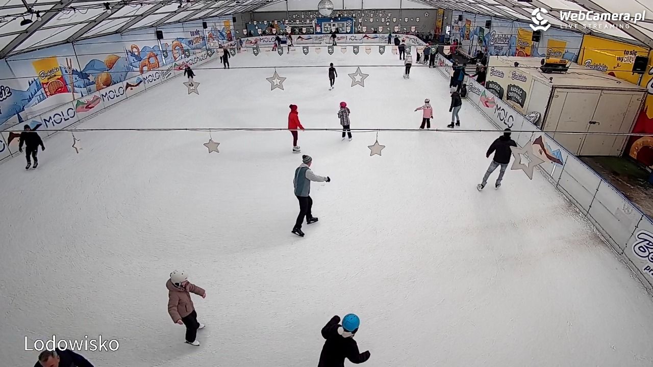 Molo Resort w Osieku - widok na basen kąpielowy - 10 luty 2026, 11:48