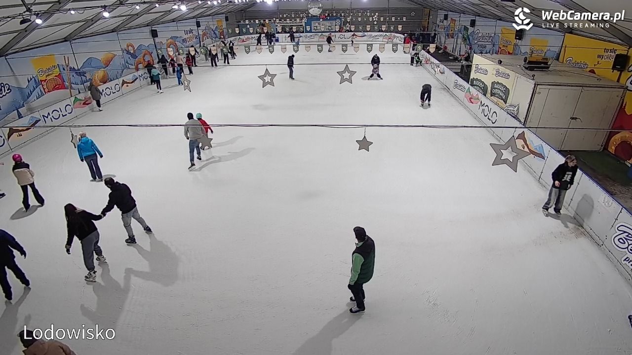 Molo Resort w Osieku - widok na basen kąpielowy - 12 luty 2026, 17:25