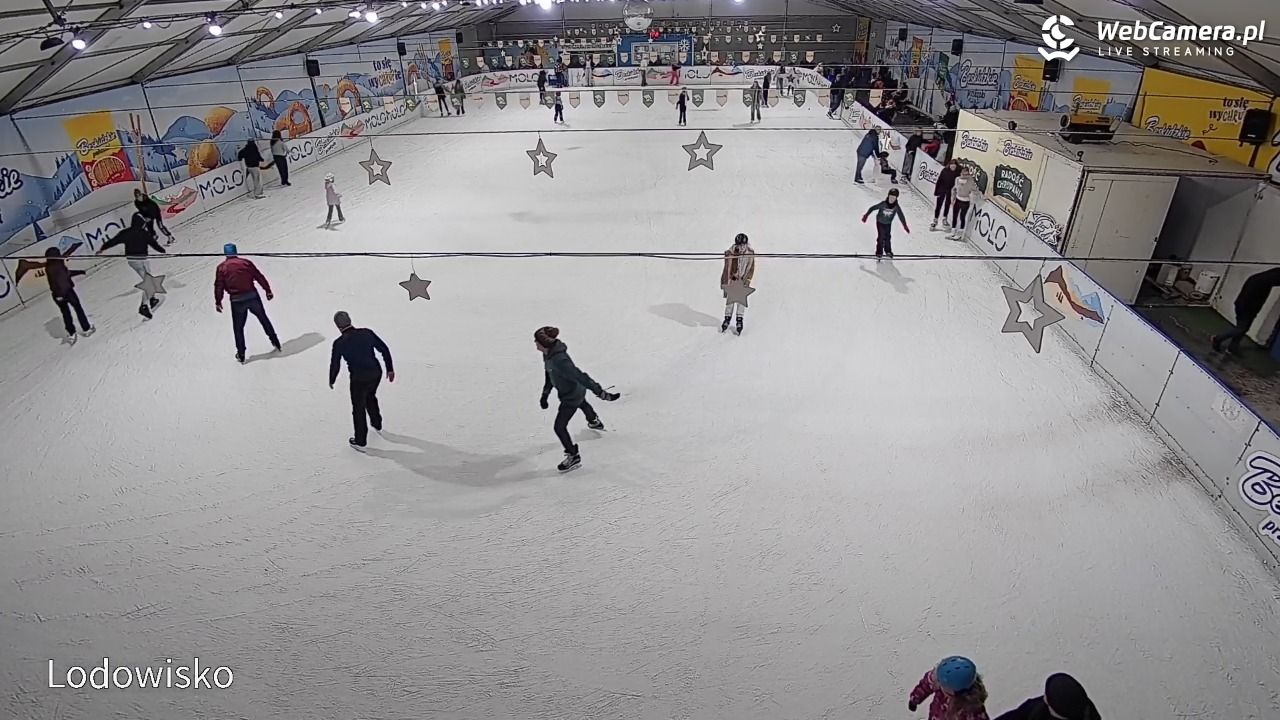 Molo Resort w Osieku - widok na basen kąpielowy - 12 luty 2026, 18:50